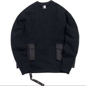 Kith Mastermind WORLD Crewneck Cargo Black XL